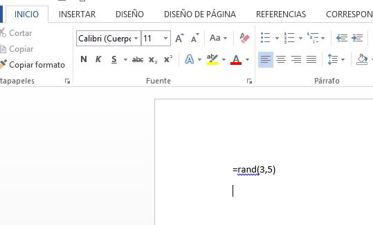 Captura de Microsoft Word